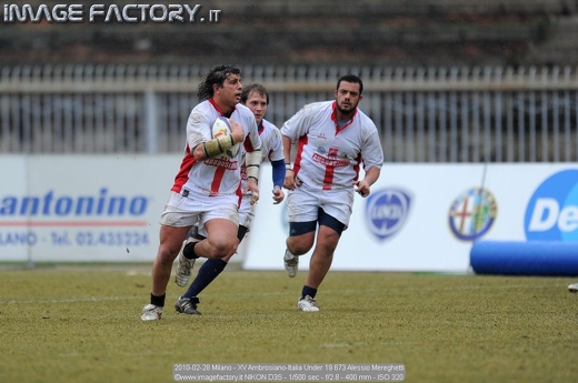 2010-02-28 Milano - XV Ambrosiano-Italia Under 19 673 Alessio Mereghetti
